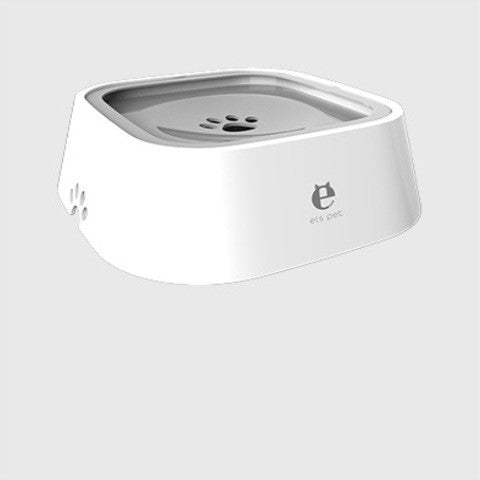 No-Spill Floating Pet Water Bowl — 1.5L Anti-Splash Slow Drinker for Dogs & Cats (Travel-Friendly Fountain Bowl)