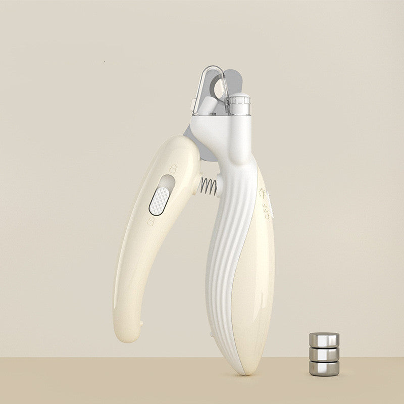 Pet Nail Clippers Dog Nail Clippers Cat Nail Clippers LED Electric Nail Grinder Pet Supplies LED Light Pet Nail Clippers FurWell