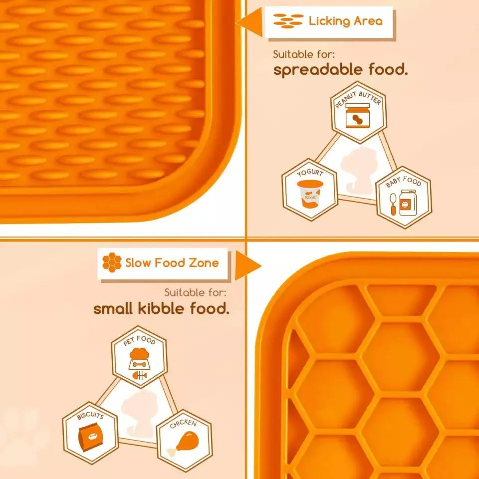 ZenLick Calming Mat Scarlet Coco