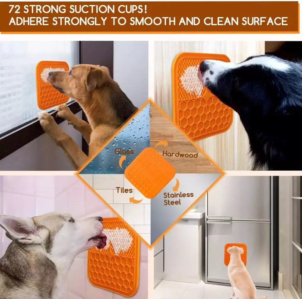 ZenLick Calming Mat Scarlet Coco