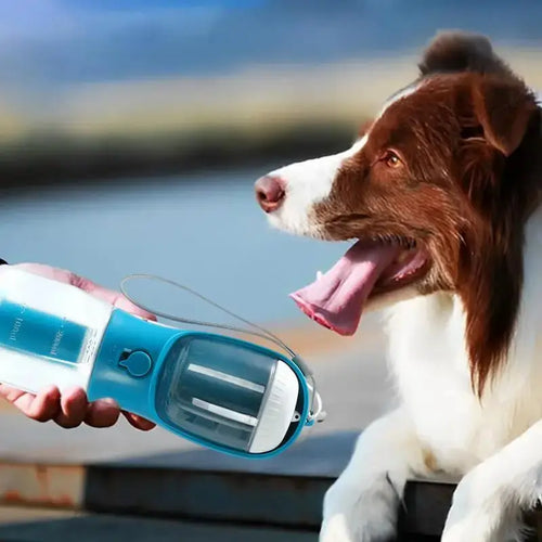 Dog Water Cup Drinking Food Garbage Bag Three-in-one Portable Small Multi-functional Pet Cups Pets Supplies FurWell
