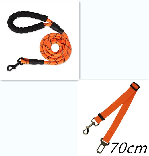 Reflective Dog Leash Nylon Pet Dog Leash Rope For Small Medium Large Dogs Walking Training Pet Suppiles FurWell