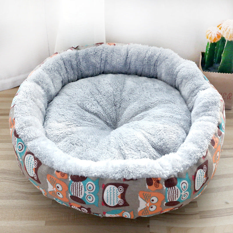 Dog And Cat Litter Padded With Round Cotton FurWell