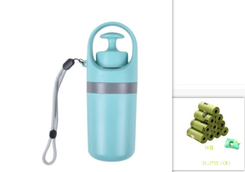 Portable Lightweight Dog Pooper Scooper With Built-in Poop Bag Dispenser Eight-claw Shovel For Pet Toilet Picker Pet Products FurWell