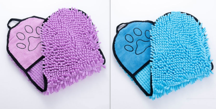 Dogs Cats Towels Super Absorbent Dog Bathrobe Microfiber Bath Towels Quick-Drying Cat Bath Towel For Pets Towel Dog Towels Pet Products FurWell
