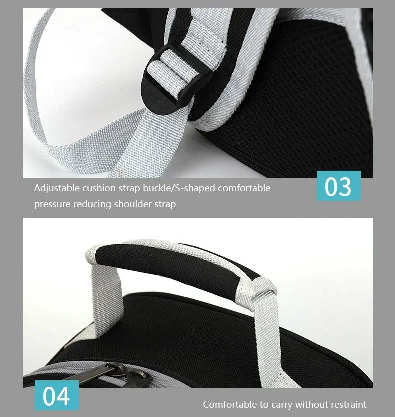 Bubble-Window Pet Backpack — Ventilated Travel Carrier for Cats & Small Dogs