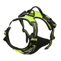No-Pull Front-Clip Dog Harness — Reflective, Padded, Easy-Control Handle for Big Dogs