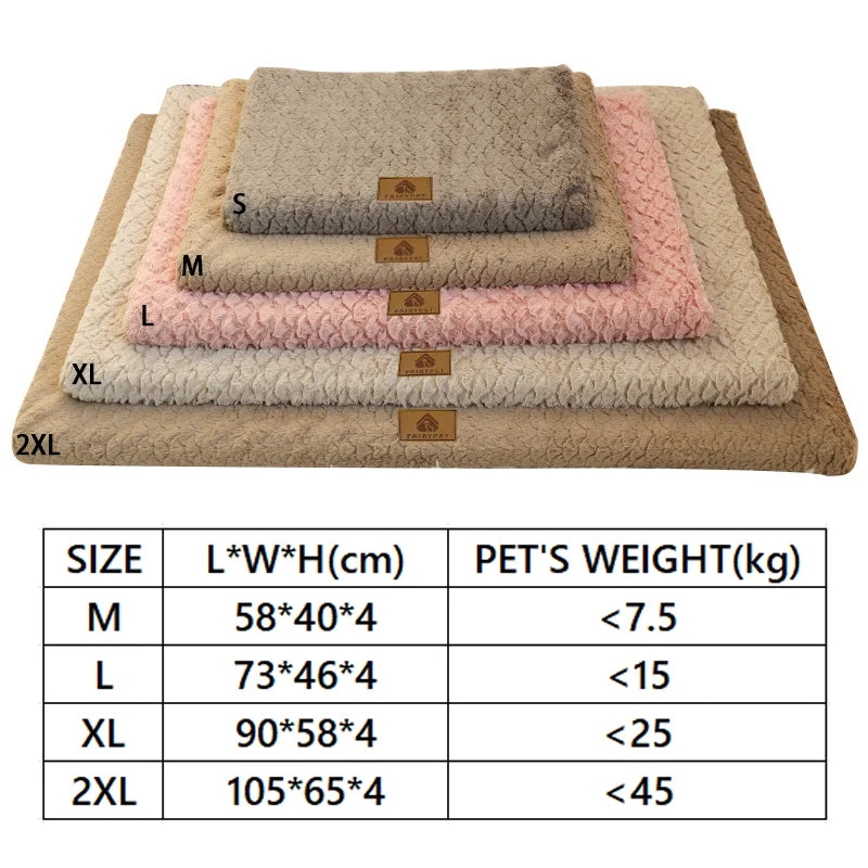 Orthopedic Foam Dog Bed — Waterproof Base, Washable Faux Fur Cover, Anti-Slip