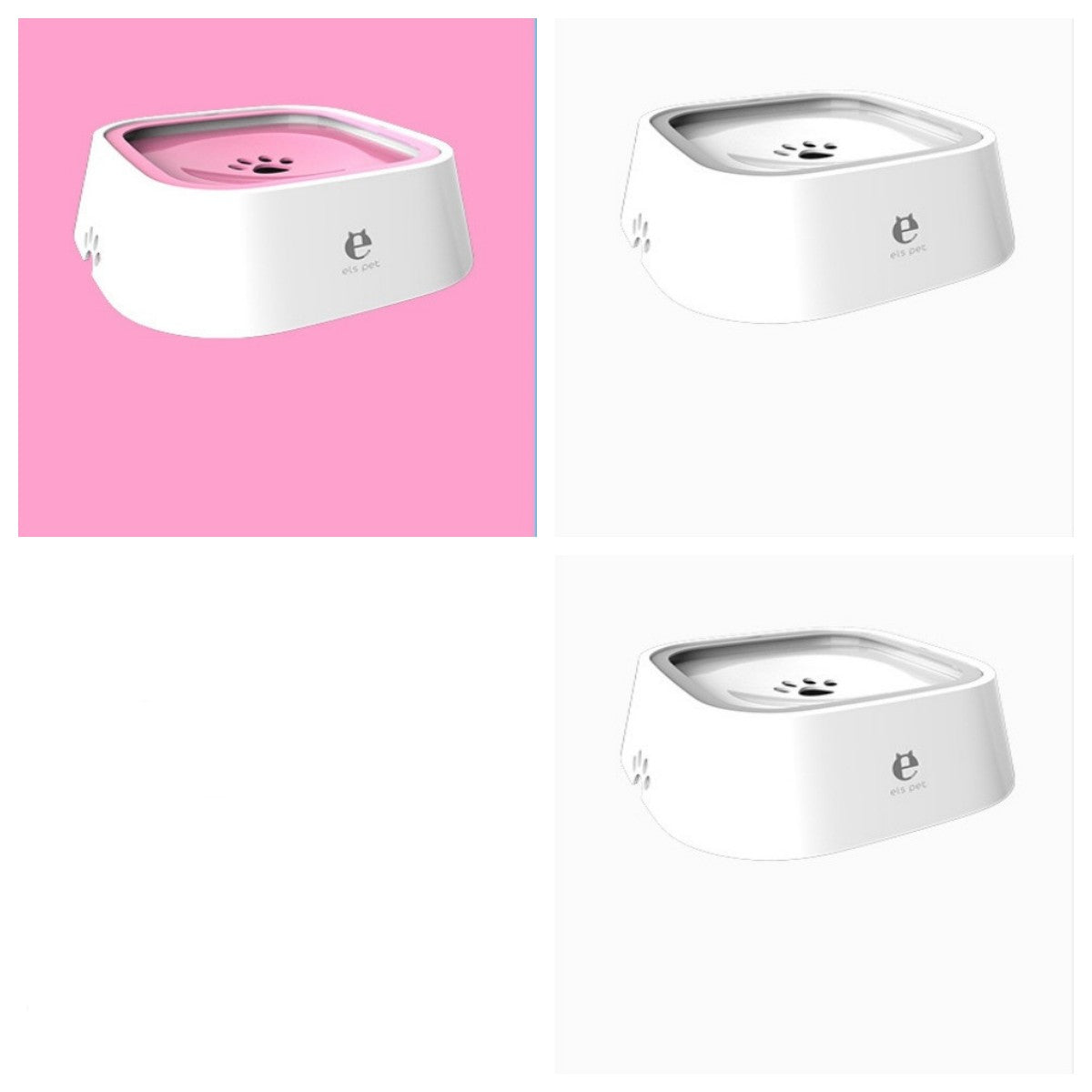 No-Spill Floating Pet Water Bowl — 1.5L Anti-Splash Slow Drinker for Dogs & Cats (Travel-Friendly Fountain Bowl)