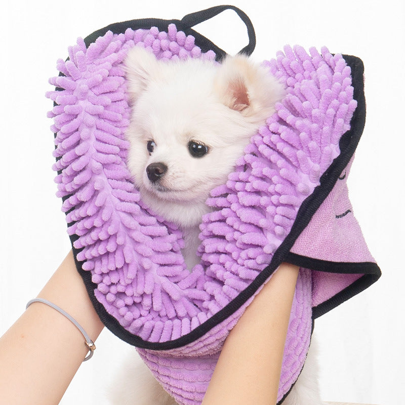 Dogs Cats Towels Super Absorbent Dog Bathrobe Microfiber Bath Towels Quick-Drying Cat Bath Towel For Pets Towel Dog Towels Pet Products FurWell