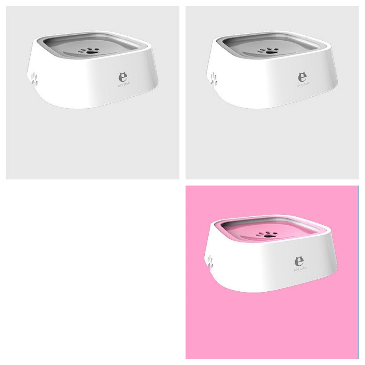 No-Spill Floating Pet Water Bowl — 1.5L Anti-Splash Slow Drinker for Dogs & Cats (Travel-Friendly Fountain Bowl)