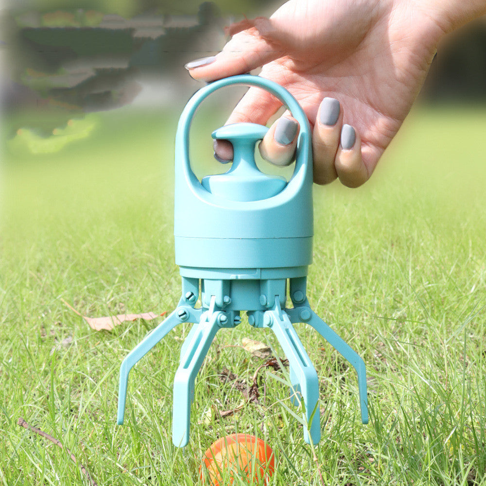 Portable Lightweight Dog Pooper Scooper With Built-in Poop Bag Dispenser Eight-claw Shovel For Pet Toilet Picker Pet Products FurWell