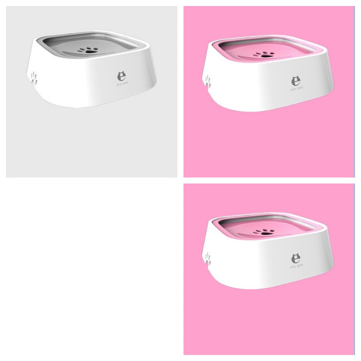No-Spill Floating Pet Water Bowl — 1.5L Anti-Splash Slow Drinker for Dogs & Cats (Travel-Friendly Fountain Bowl)