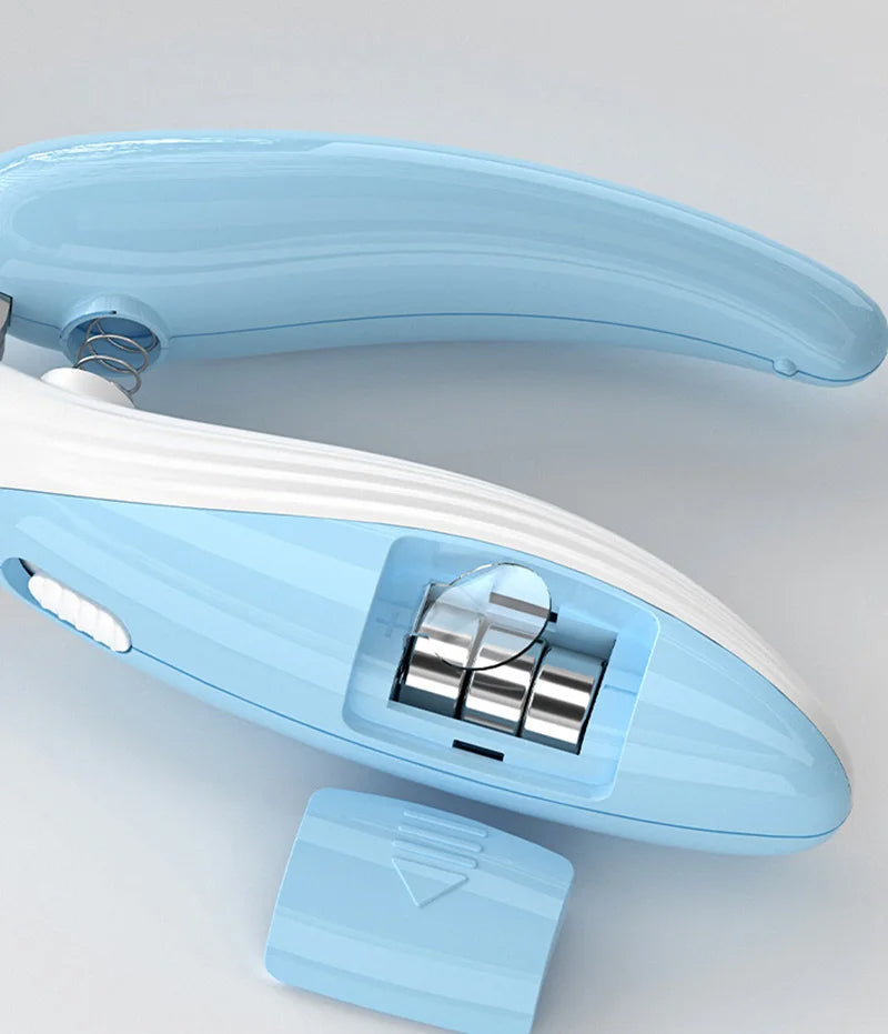 Pet Nail Clippers Dog Nail Clippers Cat Nail Clippers LED Electric Nail Grinder Pet Supplies LED Light Pet Nail Clippers FurWell