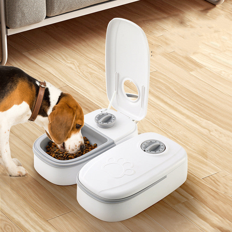 Automatic Pet Feeder Smart Food Dispenser For Cats Dogs Timer Stainless Steel Bowl Auto Dog Cat Pet Feeding Pets Supplies FurWell